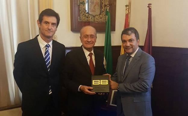 Gonzalo Hervás, Francisco de la Torre y Jamal Satli Iglesias./