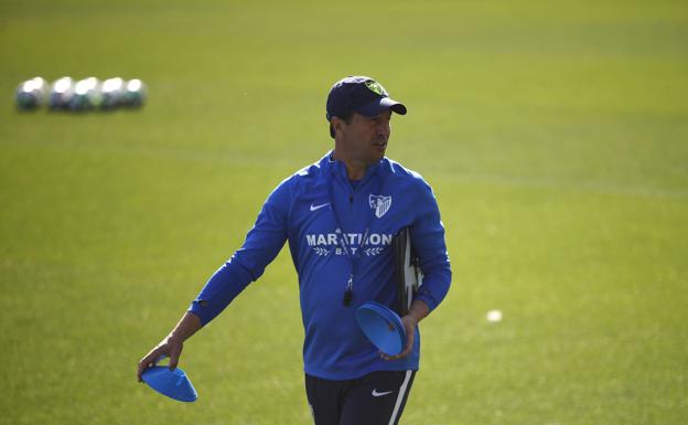 Jose, en un entrenamiento /Migue Fernández