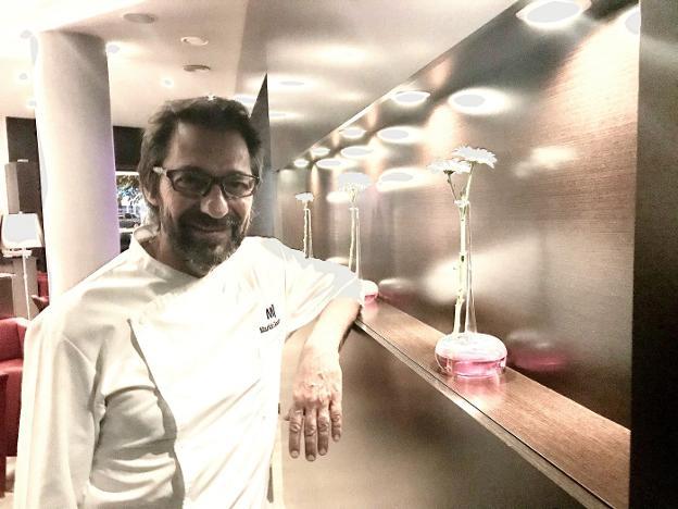 Mauricio Giovanini en su restaurante en Marbella./SUR