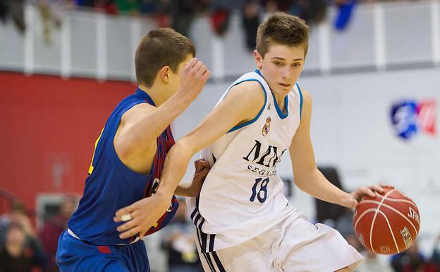 Doncic, en su etapa infantil.