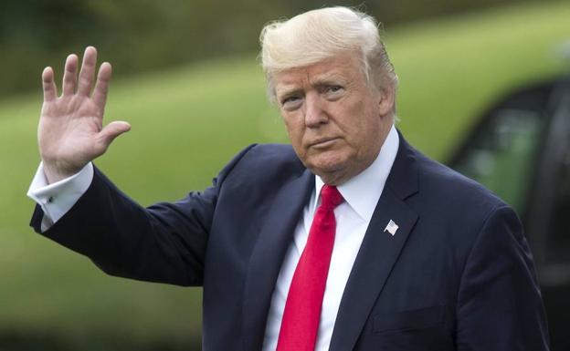 Trump saluda. /Michael Reynolds (Efe)