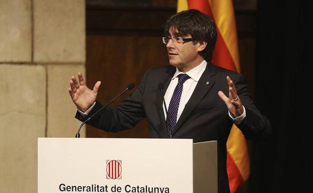 El presidente de la Generalitat catalana, Carles Puigdemont./EFE