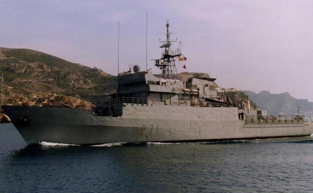 El patrullero 'Serviola'.