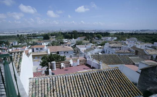 Vista de archivo de Churriana.