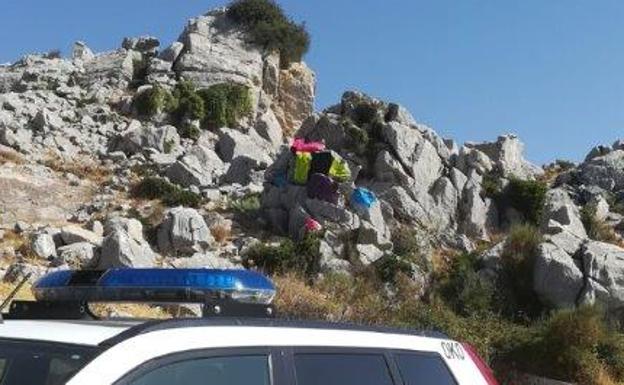Pintadas que se realizaron en El Torcal.