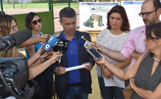 José Bernal, durante su comparecencia.