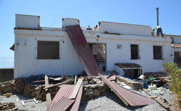 Los trabajos de demolición comenzaron ayer y se prolongarán durante toda esta semana.