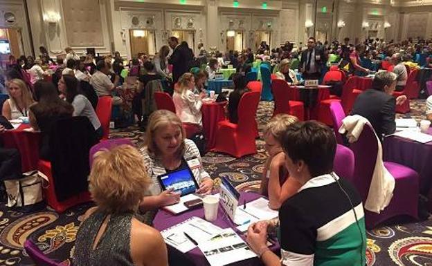 La delegación de la Costa mantuvo reuniones con operadores en la Virtuoso Travel Week de Las Vegas.