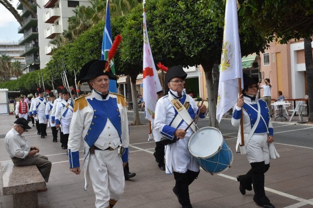 Marcha por el Paseo Marítimo de Marbella.