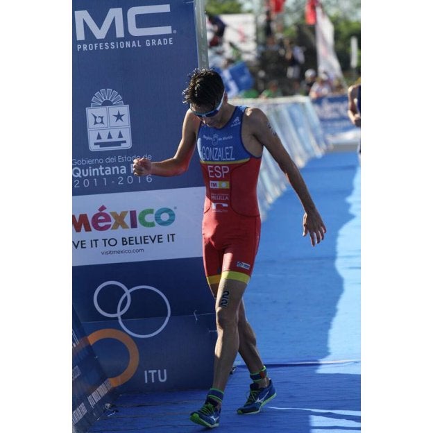 Alberto González, en el Mundial de Cozumel del año pasado. :: sur