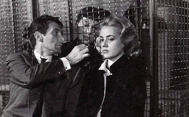 Jeanne Moreau en 'Ascensor para el cadalso.