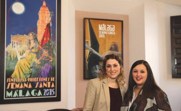 Rocío Oliva y Victoria Blanco son las fundadoras de Cicerones Málaga./SUR