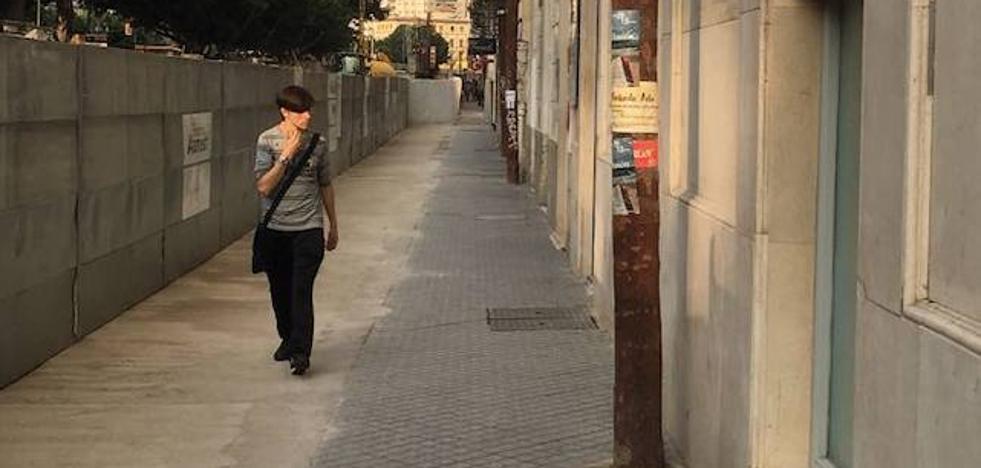 Los peatones empiezan a ganar espacio en la Alameda tras las obras del metro