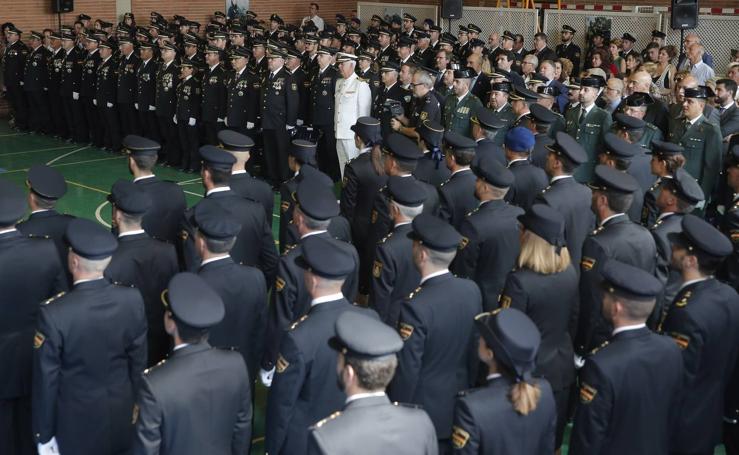 Las mejores fotos del día del Cuerpo Nacional de Policía en Málaga
