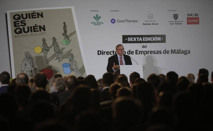 La presentación de 'Quién es Quién en Málaga', en fotos
