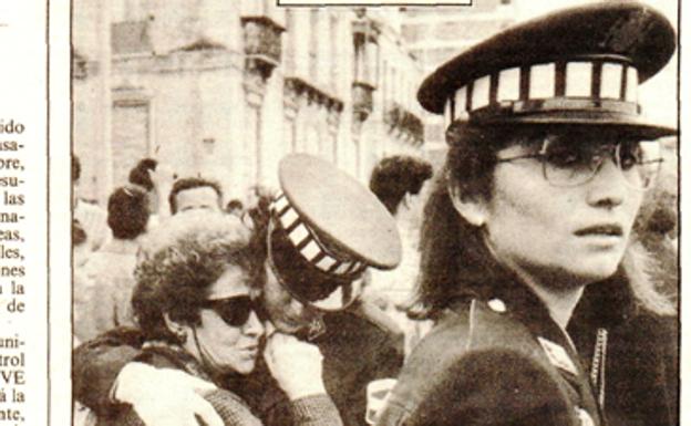 Hace 30 años | La exhibición de la Policía que acabó con 14 heridos en Málaga