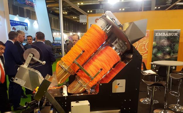 Las malagueñas Embasur y Dreatec presentan en Fruit Attraction una máquina de envasado de residuo cero