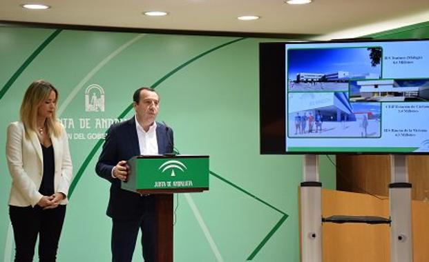 La Junta ejecuta y planifica en Málaga infraestructuras educativas valoradas en 33 millones