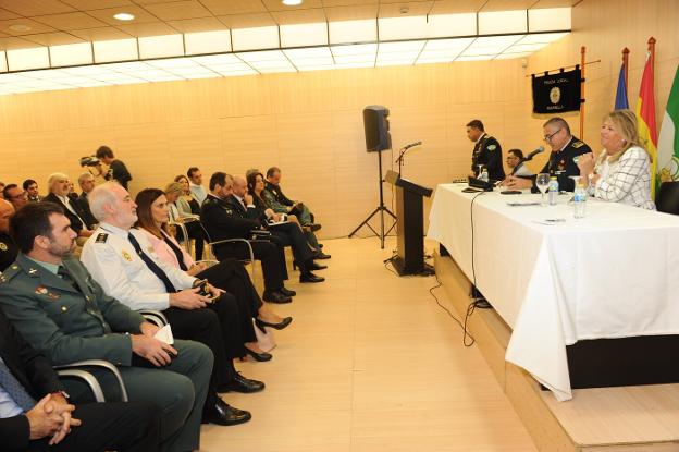 La primera edil puso en valor que el área de Seguridad Ciudadana se mantenga en Alcaldía para ejercer su transversalidad. :: josele-lanza/