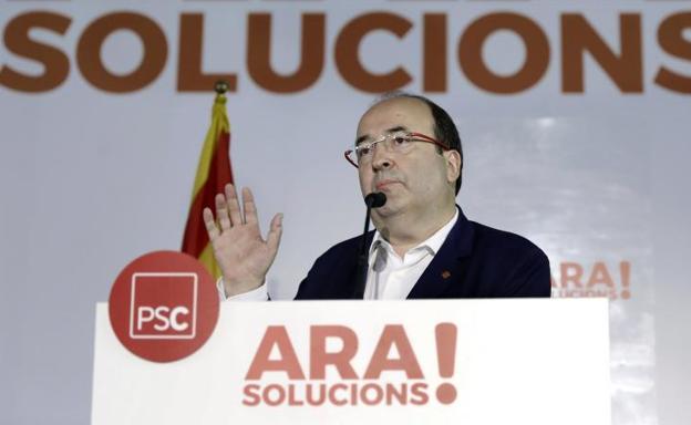 El primer secretario del PSC, Miquel Iceta./Efe