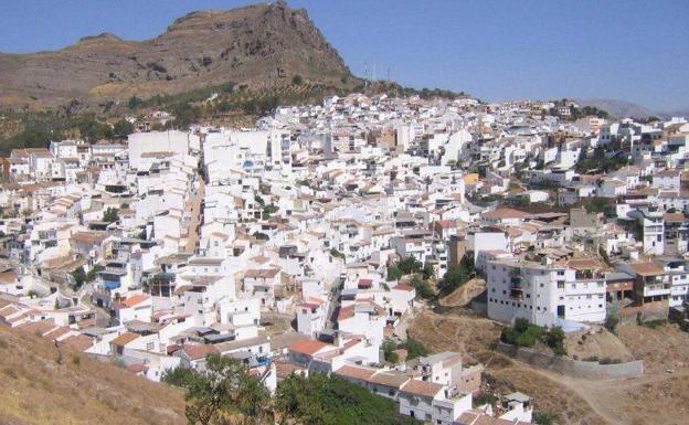 Vista general de Álora./J.J.B.