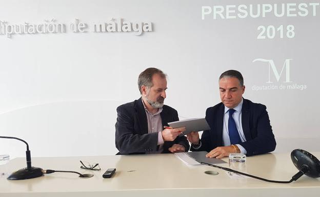 La Diputación de Málaga aumenta un 14% la inversión hasta alcanzar los 57 millones