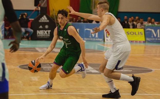 Ibáñez anotó 27 puntos con el Unicaja de la Liga EBA. /SUR