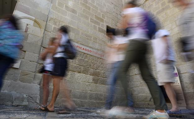El Museo Picasso vuelve a batir récord y supera la barrera de los 600.000 visitantes