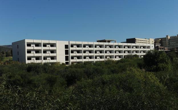 Edificio que albergará la Ciudad de la Justicia de Marbella./Josele-Lanza -