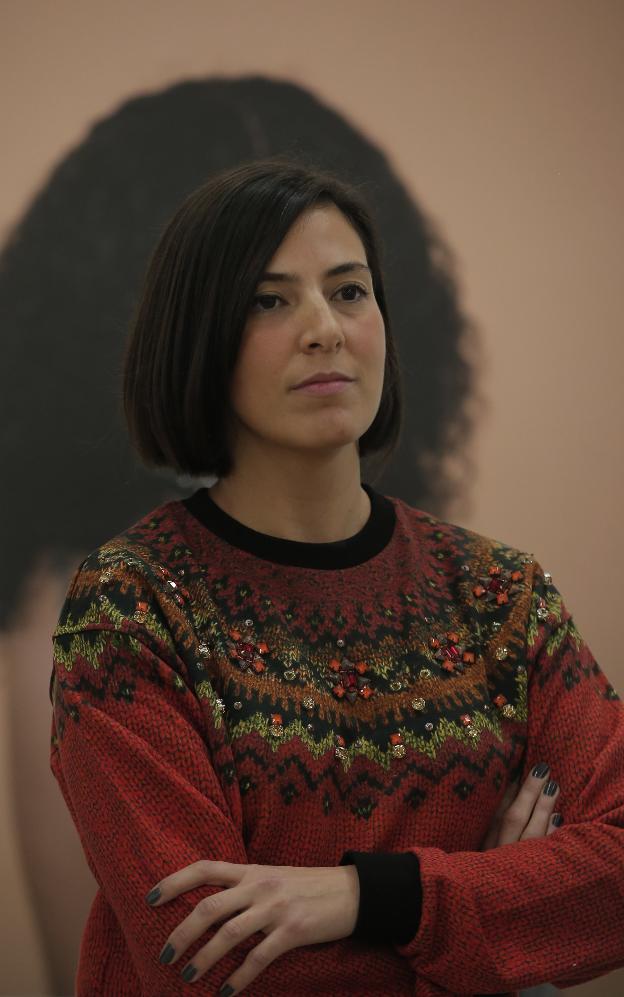 La fotógrafa Marina Reina. ::/ Ñ. S.