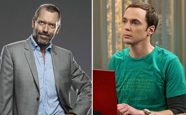 El doctor House y Sheldon Cooper./SUR