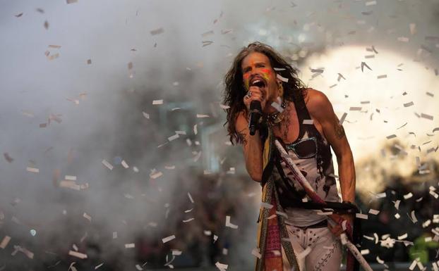 Steven Tyler, líder de Aerosmith./SUR