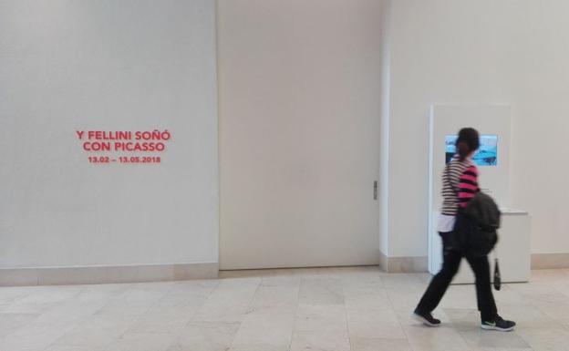 La exposición temporal ‘Y Fellini soñó con Picasso’ permanece hoy cerrada.