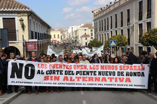 La regulación entró en vigor a finales de enero y se han realizado dos manifestaciones. :: v. m.
/