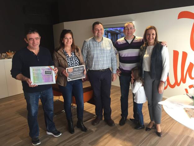 Entrega de premios del certamen Tapeando en Cuaresma./SUR