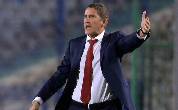 Juan Carlos Garrido, entrenador del Raja de Casablanca. /Las Provincias