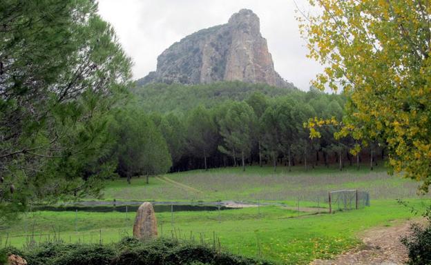 Peñón de Zaframagón.