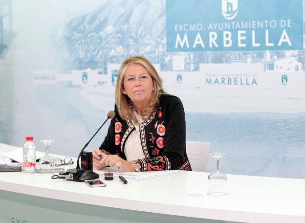 La alcaldesa Ángeles Muñoz. /Josele-Lanza -