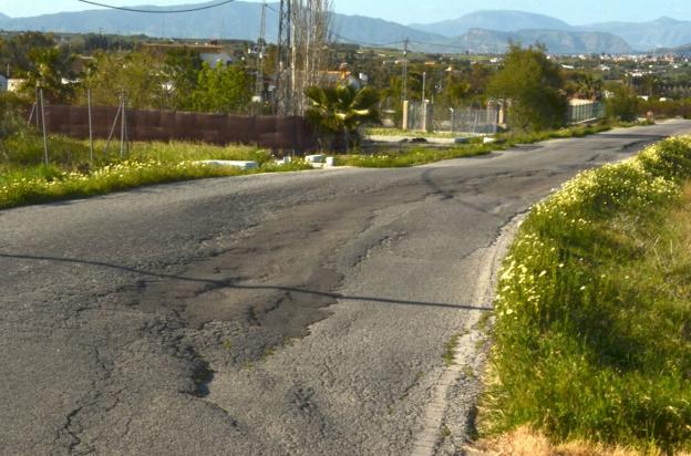 Vista de la carretera de Villafranco del Guadalhorce. :: f. t./