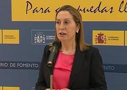 La ministra de Fomento, Ana Pastor. / Vídeo: Europa Press/