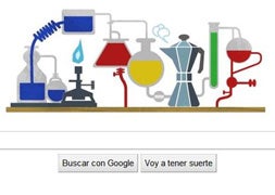 Doodle homenaje al químico Robert Bunsen
