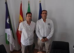 Rafael Perez (IU) y Vicente Campos (PP). A. Peláez/
