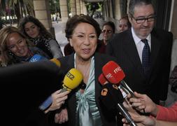 Magdalena Álvarez compareció por segunda vez ante la jueza Alaya a principios de noviembre.:: Efe/