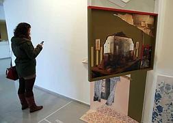 Detalle de ‘Propuesta escenográfica para vivienda deshabitada’ de María Reyes. :: Salvador Salas/