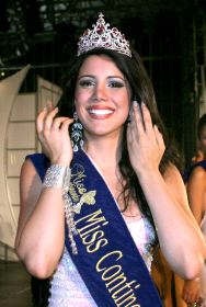 La modelo dominicana gana el concurso Miss Continente Americano
