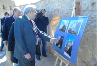 INAUGURACIÓN. Imbroda comprobó el resultado del proyecto. / SUR/