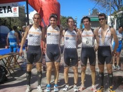 El equipo marbellí destacó al completo en la prueba de Casabermeja. / SUR/