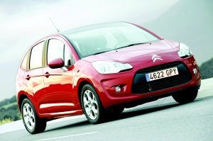 VISIODRIVE. En el frontal del nuevo C3 destaca su amplio parabrisas, que ofrece una gran visibilidad./