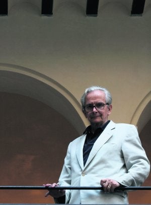 El artista, en el museo que lleva su nombre. ::
CARLOS MORET/