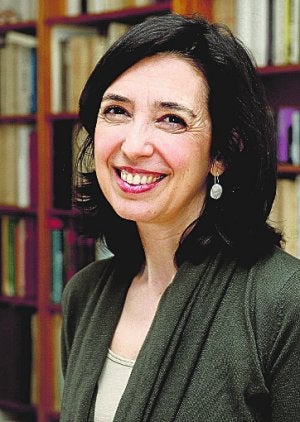 Inés Fernández-Ordóñez. :: EFE/